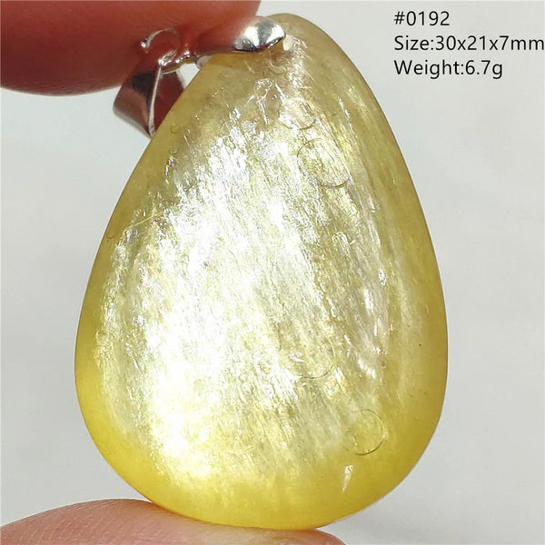 Gold Lepidolite Flash Pendant-ToShay.org