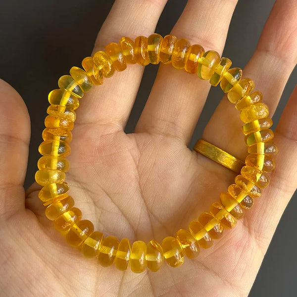 Yellow Amber Bracelet-ToShay.org