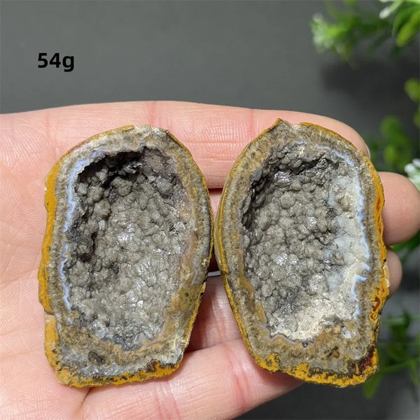Mixed Agate Crystal Cave Egg-ToShay.org