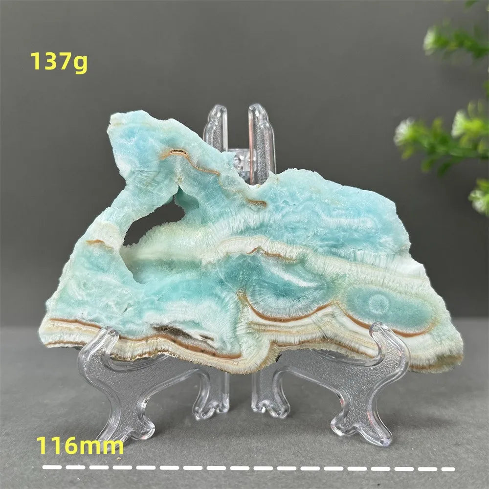 Blue Hemimorphite Mineral Quartz-ToShay.org