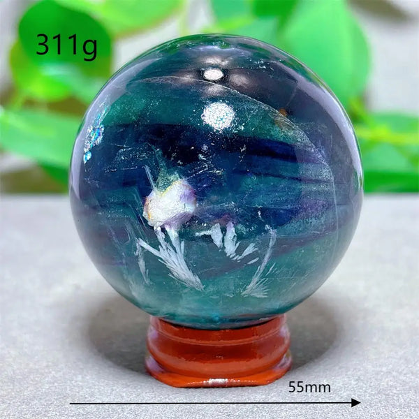 Green Fluorite Ball-ToShay.org