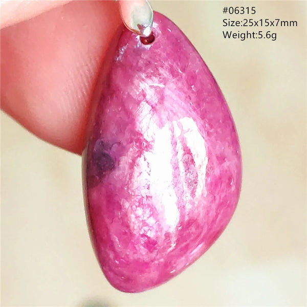 Red Ruby Zoisite Light Pendant-ToShay.org