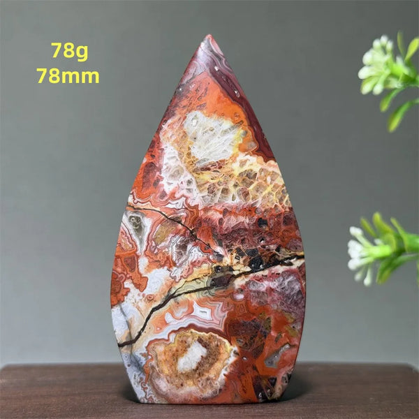 Red Agate Torch-ToShay.org