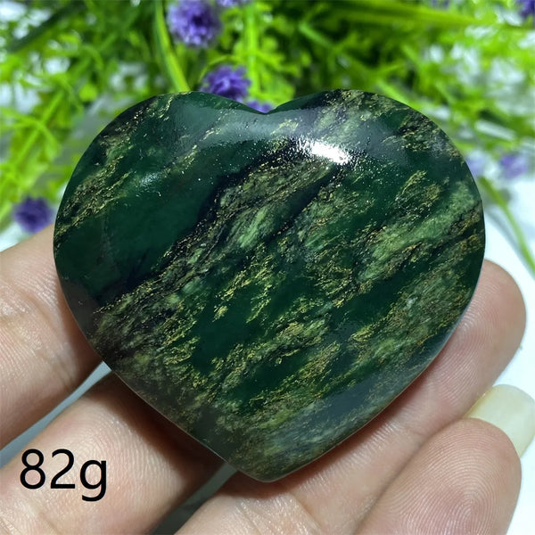 Green Emerald Stone Heart-ToShay.org