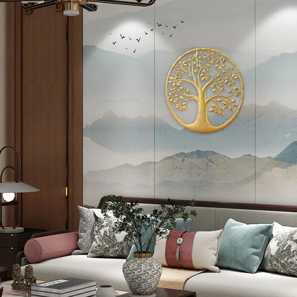 Gold Tree Iron Art-ToShay.org
