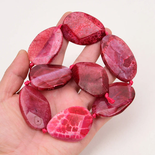 Red Rose Agate Beads-ToShay.org