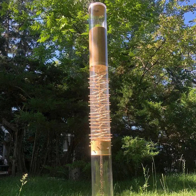 Clear Crystal Rain Stick-ToShay.org