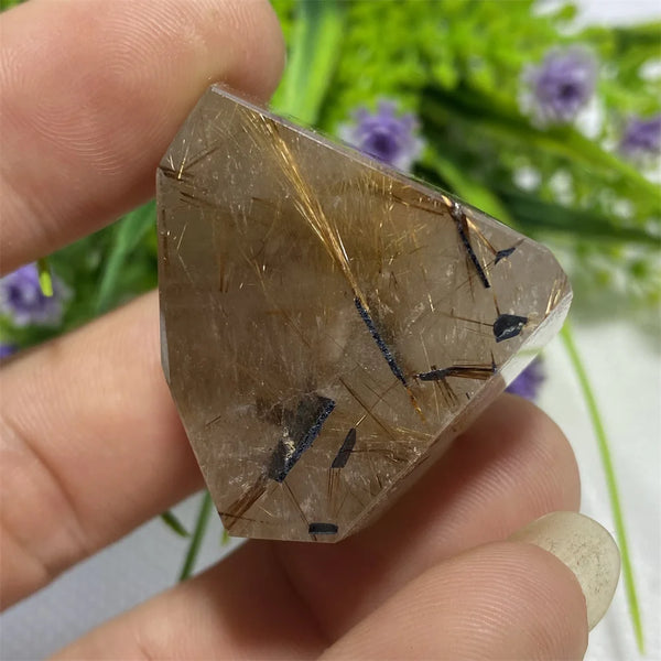 Gold Rutilated Quartz Rock-ToShay.org