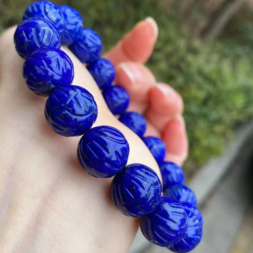 Blue Lapis Lazuli Bracelet-ToShay.org