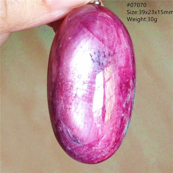 Red Ruby Zoisite Pendant-ToShay.org