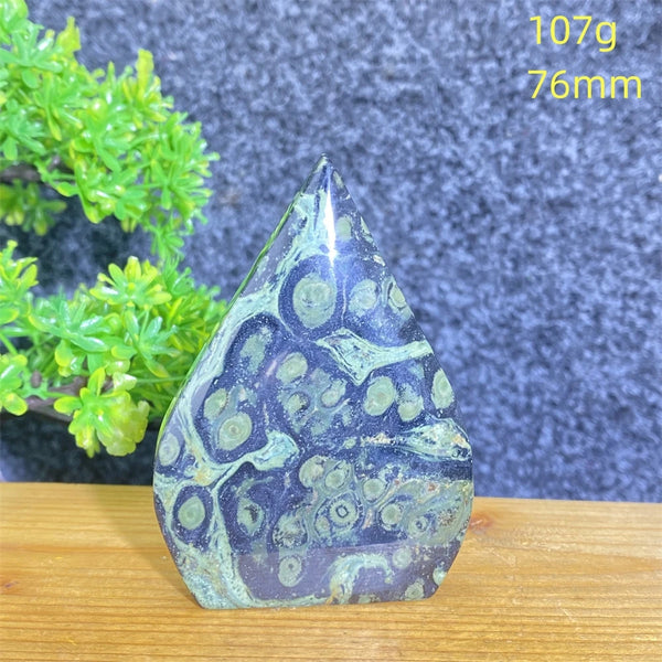 Blue Malachite Crystal Torch-ToShay.org