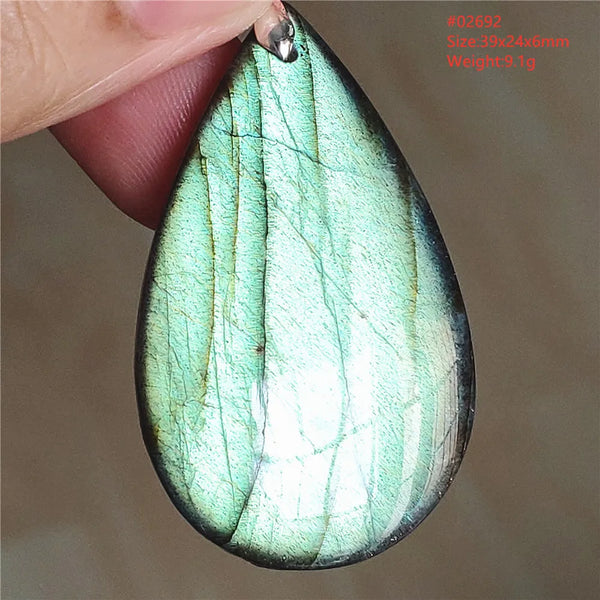 Blue Light Labradorite Pendant-ToShay.org