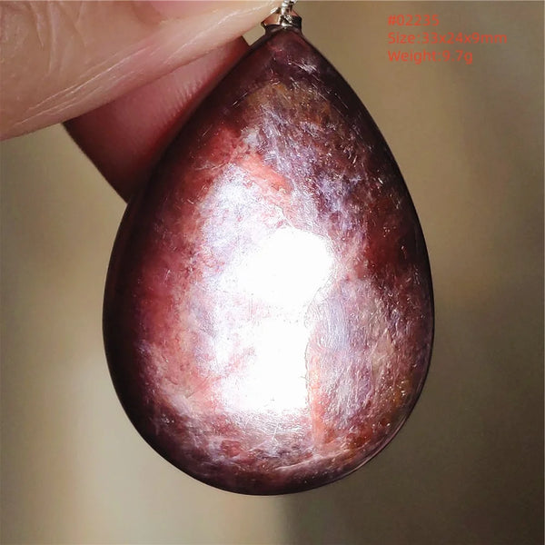 Purple Red Lepidolite Quartz-ToShay.org