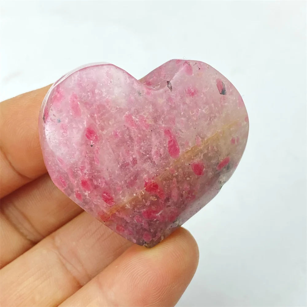 Pink Rose Stone Heart-ToShay.org
