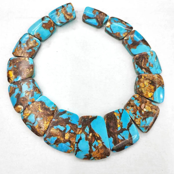 Blue Ocean Sediment Beads-ToShay.org