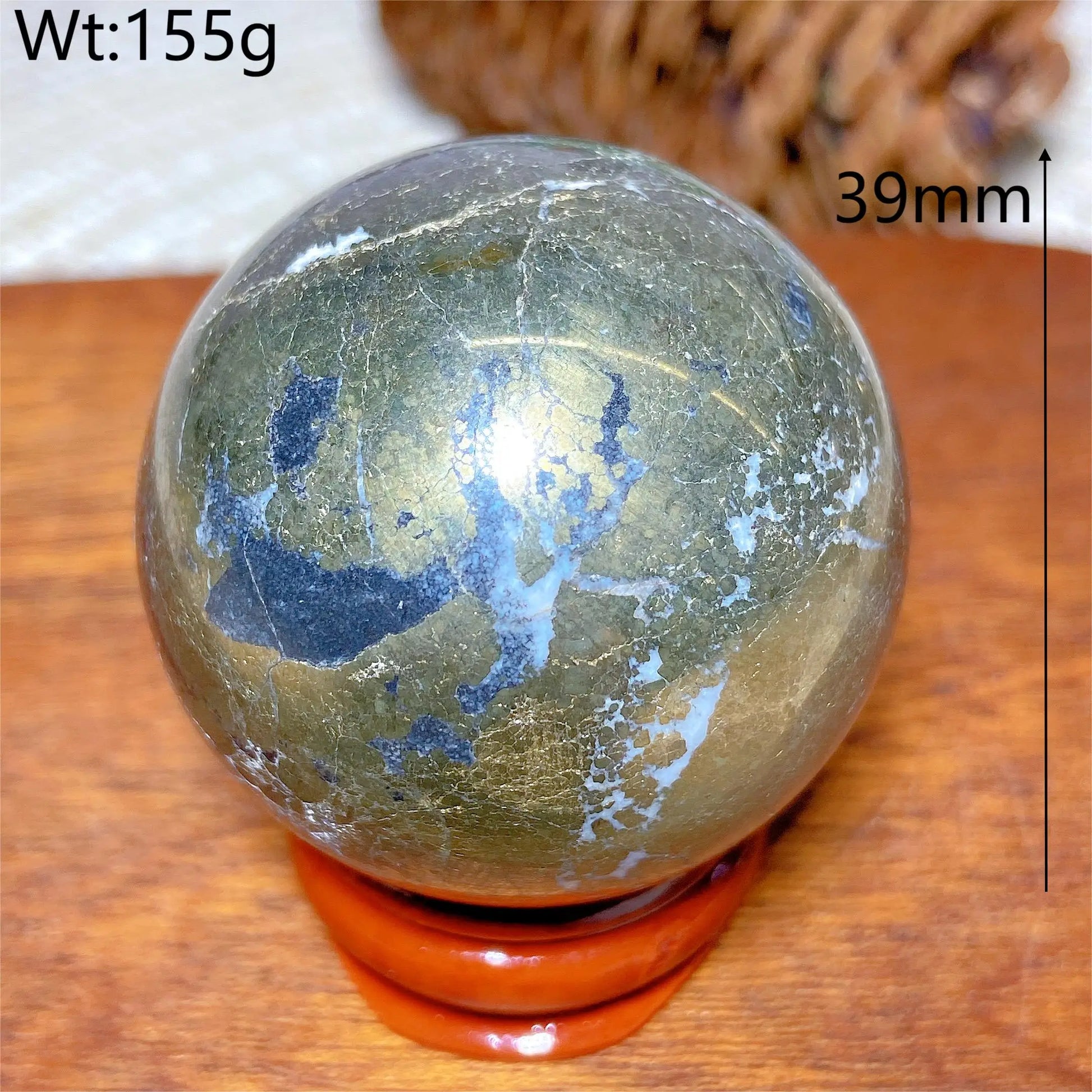 Gold Pyrite Ball-ToShay.org
