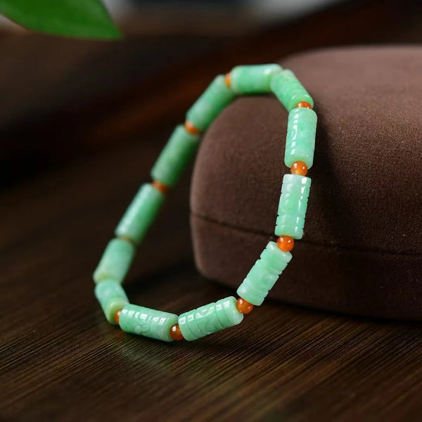 Green Jade Bracelet-ToShay.org