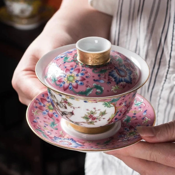 Gaiwan Ceramic Tea Bowl-ToShay.org