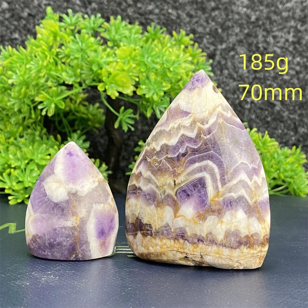 Purple Amethyst Crystal Torch-ToShay.org