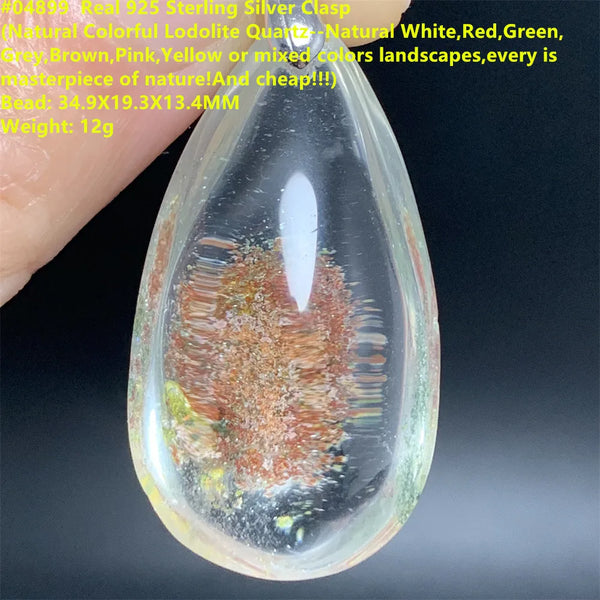 Black Rutilated Quartz Pendants-ToShay.org