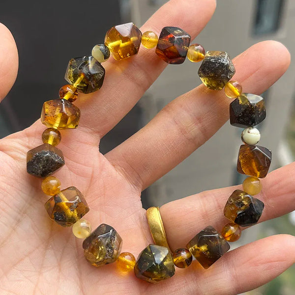 Yellow Amber Bracelet-ToShay.org