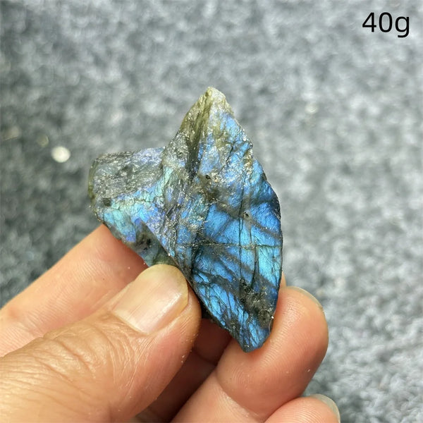 Blue Labradorite Crystal-ToShay.org