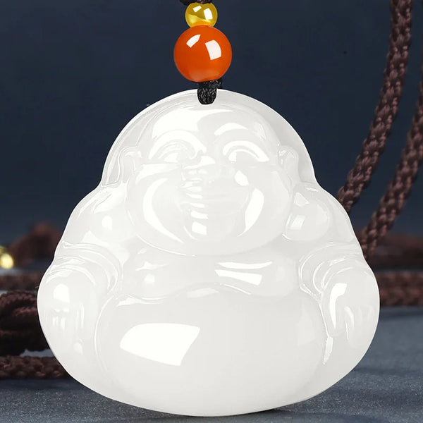 Green Jade Buddha Pendant-ToShay.org