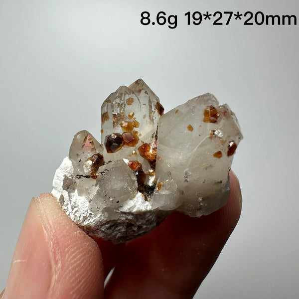 Smokey Tea Crystal Cluster-ToShay.org