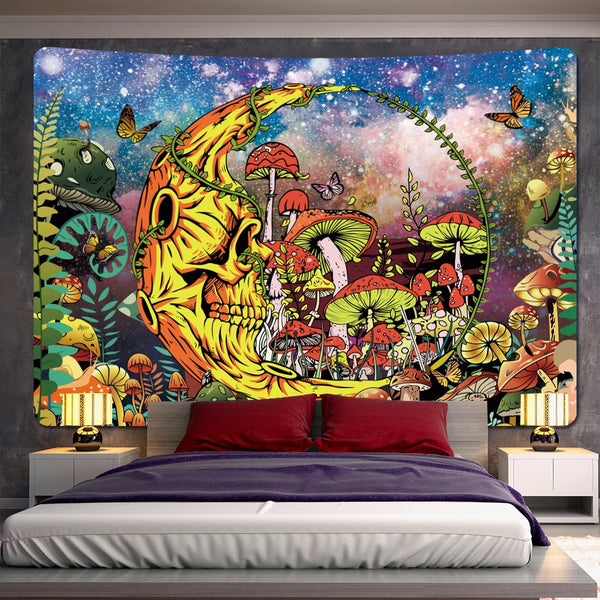 Mandala Moon Art Tapestry-ToShay.org