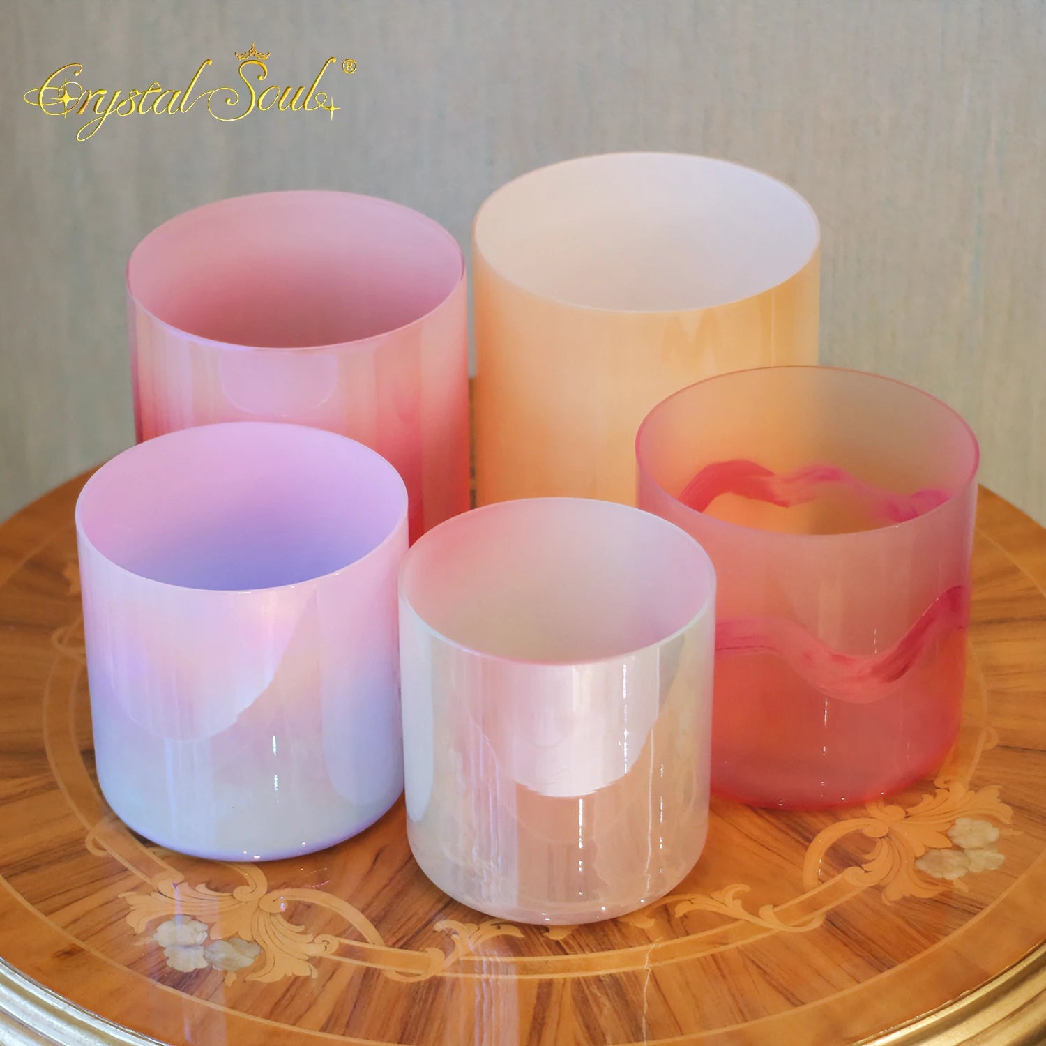 Mixed Crystal Singing Bowls-ToShay.org
