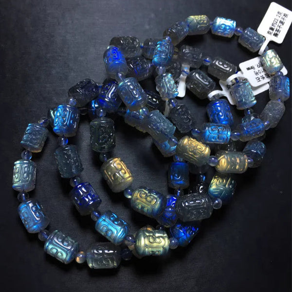 Blue Labradorite Bracelet-ToShay.org