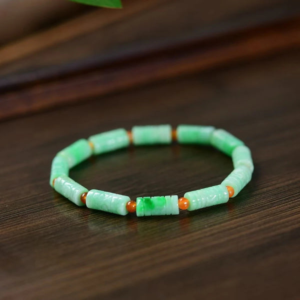 Green Jade Bracelet-ToShay.org