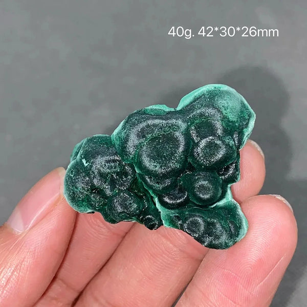Green Malachite Crystal Slice-ToShay.org