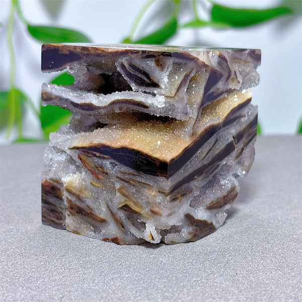 Purple Sphalerite Druzy-ToShay.org
