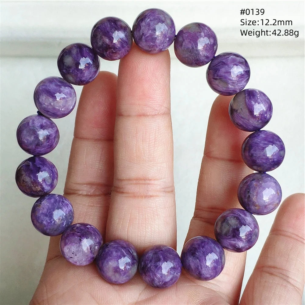Purple Charoite Bracelet-ToShay.org