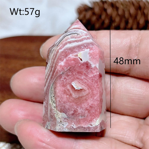Pink Rhodochrosite Point-ToShay.org
