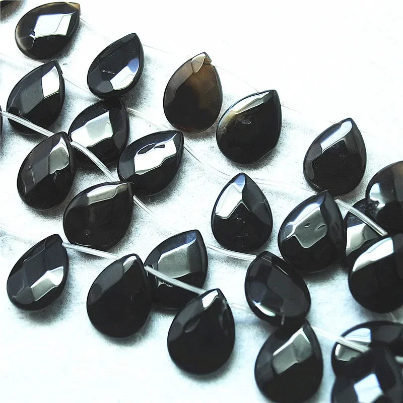 Mixed Agate Teardrop Beads-ToShay.org