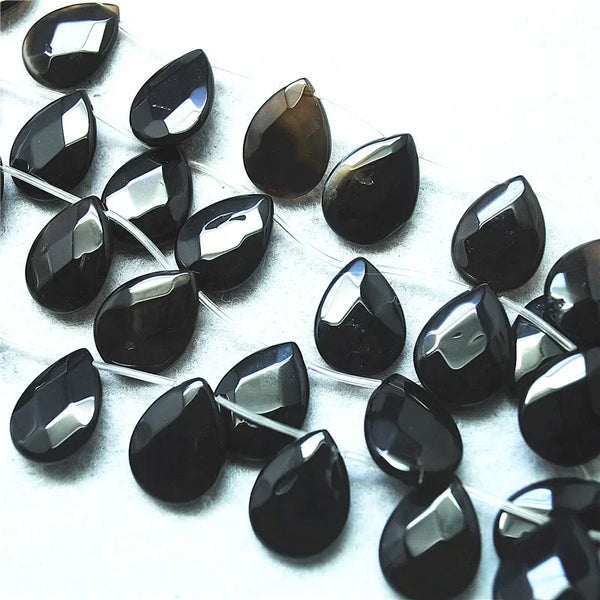 Mixed Agate Teardrop Beads-ToShay.org