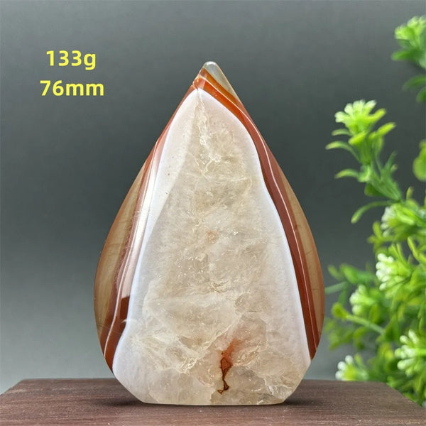 Red Carnelian Striped Agate-ToShay.org