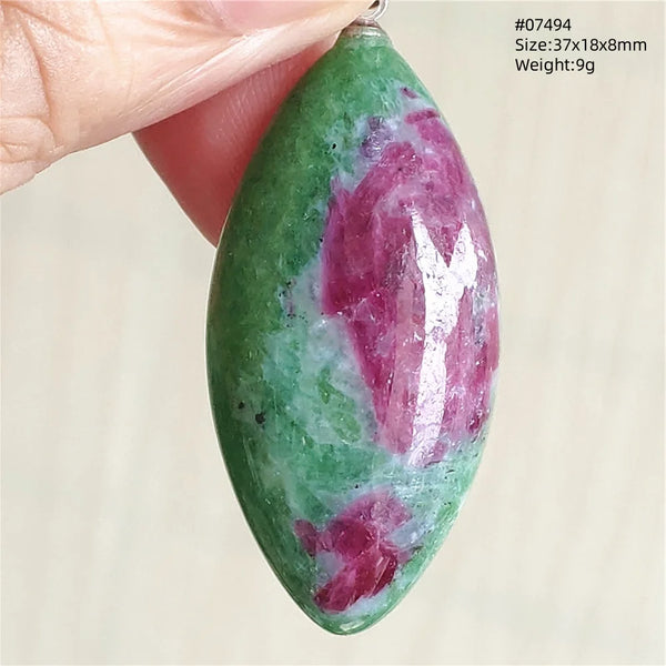 Red Ruby Zoisite Light Pendant-ToShay.org