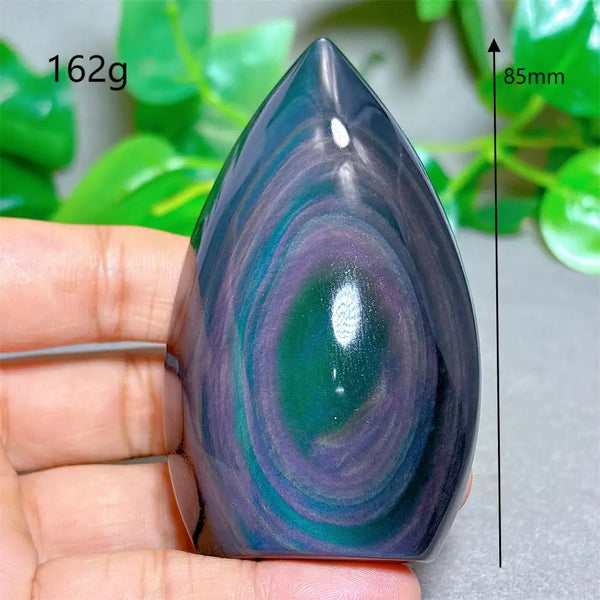 Rainbow Obsidian Torch-ToShay.org