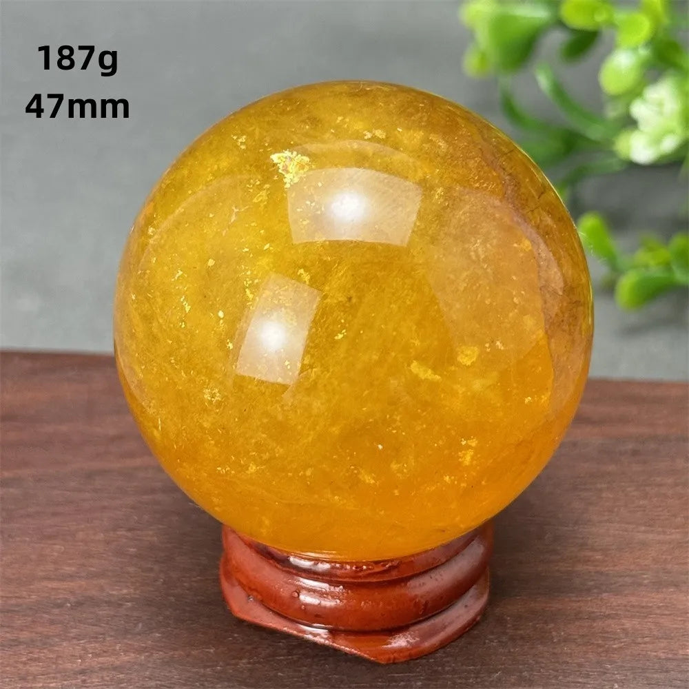 Gold Lepidolite Ball-ToShay.org