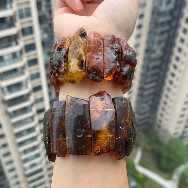 Yellow Amber Bracelet-ToShay.org