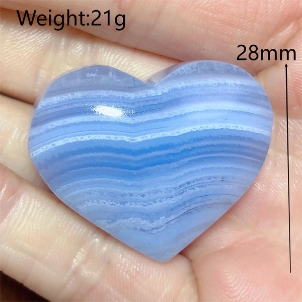 Blue Lace Agate Heart-ToShay.org