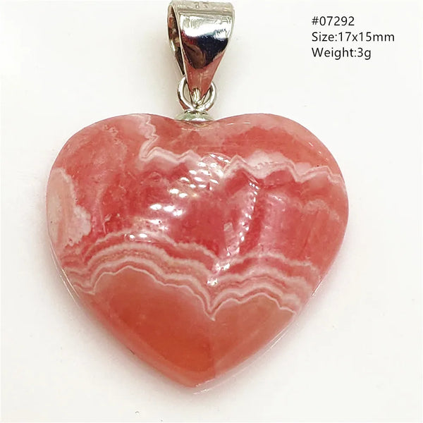 Red Rhodochrosite Pendant-ToShay.org