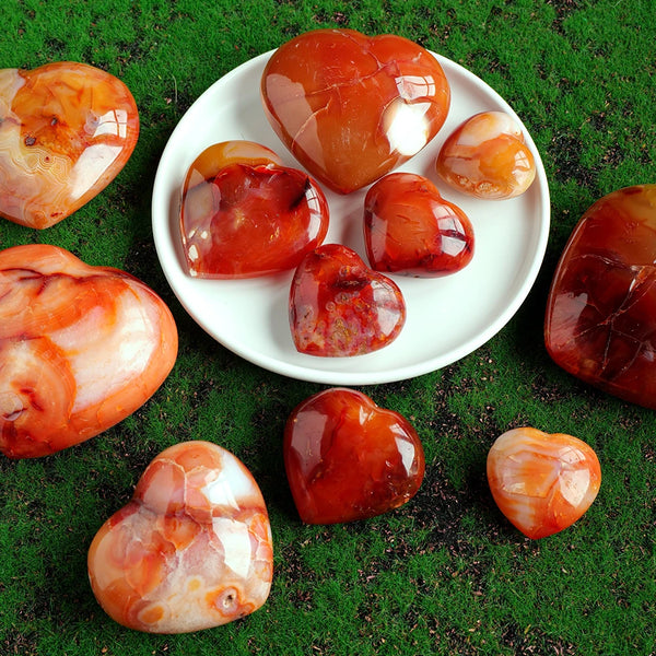 Red Agate Heart-ToShay.org