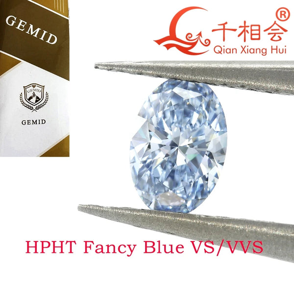 Blue Faceted Diamond-ToShay.org