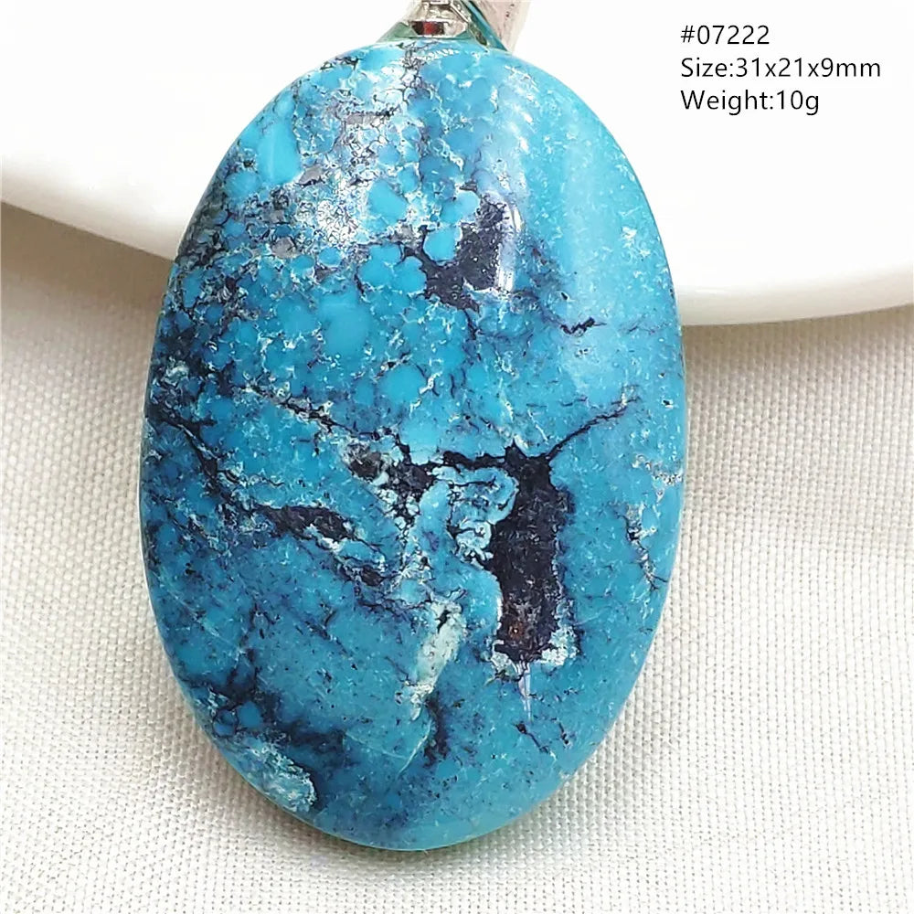 Blue Turquoise Pendant-ToShay.org