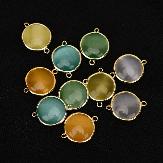 Mixed Cats Eye Charms-ToShay.org