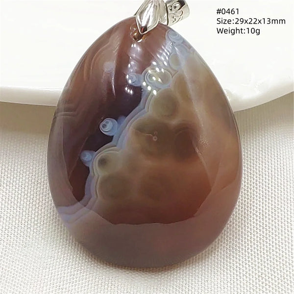 Black Red Agate Pendant-ToShay.org